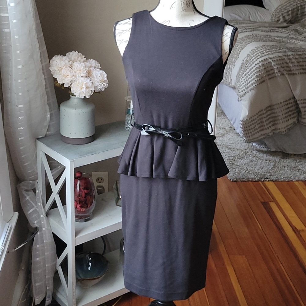 Peplum dress